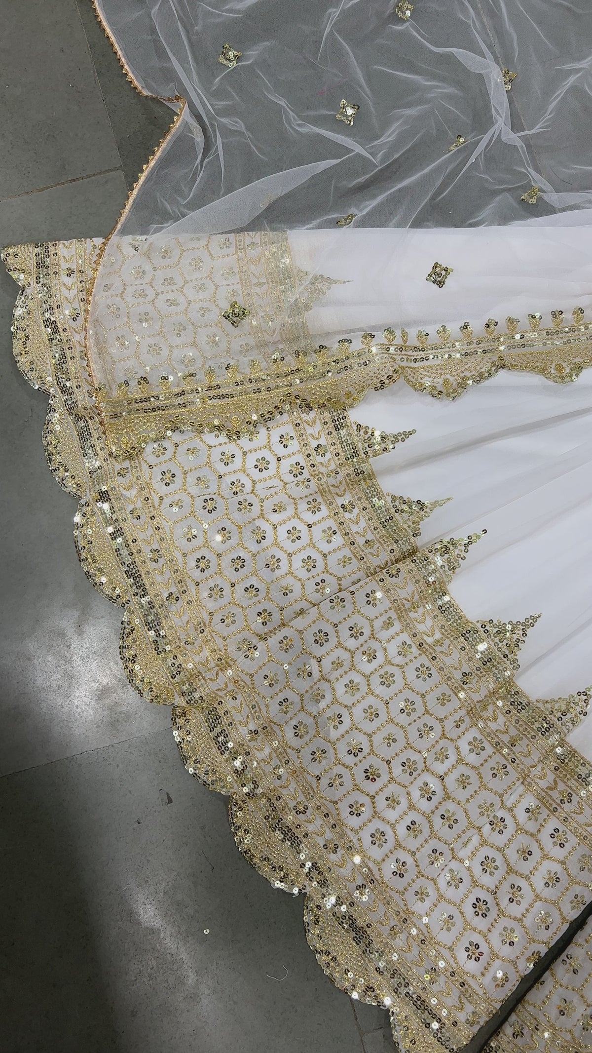 Premium Embroidered Party Wear Sharara Set