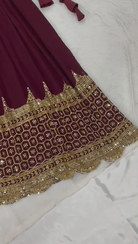 Festive Glam Embroidered Lehenga Collection